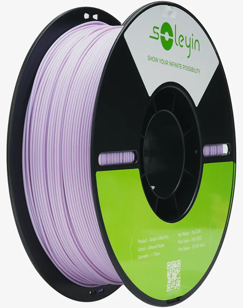 Almond Purple Creality / Soleyin PLA filament spool